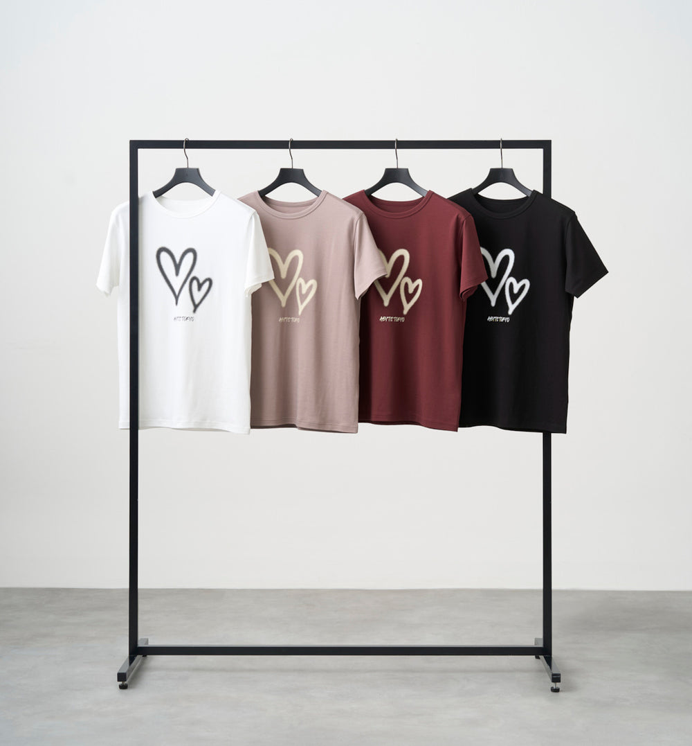 SPRAY HEART T-SHIRT (受注予約受付終了) – ABYTS