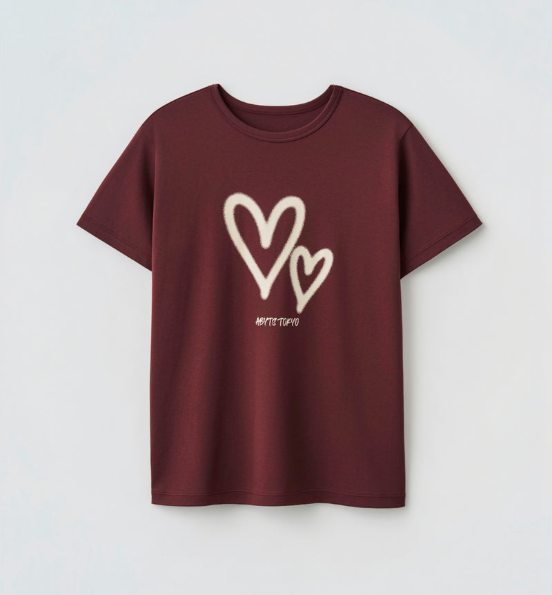 SPRAY HEART T-SHIRT (受注予約受付終了) – ABYTS
