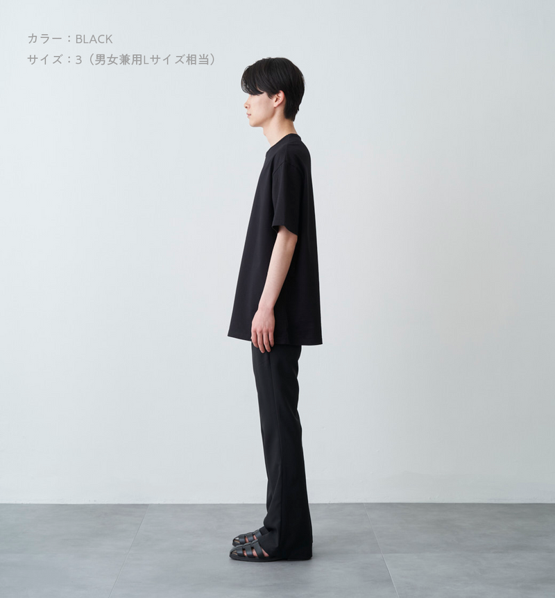 佐藤健 abyts BOX LOGO LONG Tシャツ 長袖 黒 Lサイズ-