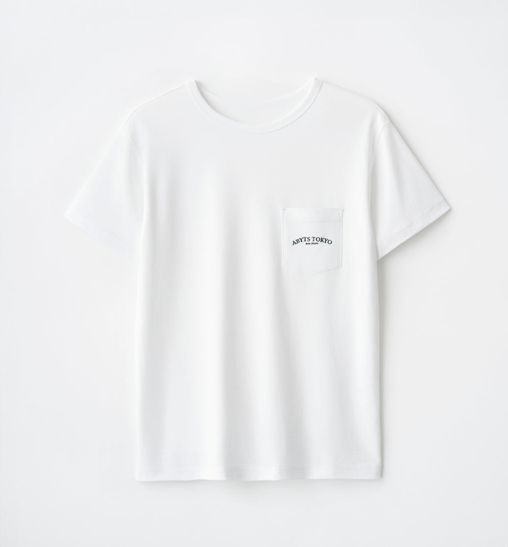 ROUND LOGO POCKET T-SHIRT (受注予約受付終了) – ABYTS