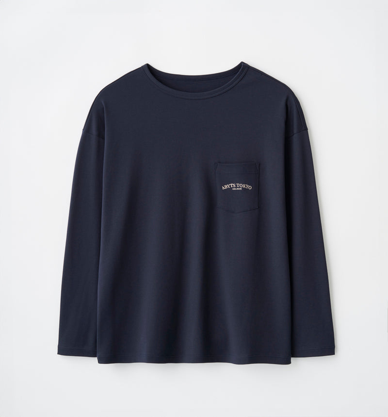 ROUND LOGO POCKET LONG SLEEVE T-SHIRT (受注予約受付終了)