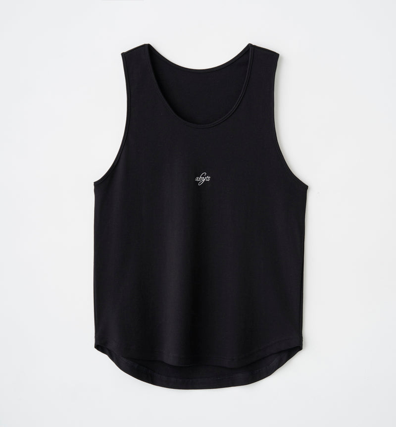 CHAIN STITCH LOGO TANK TOP