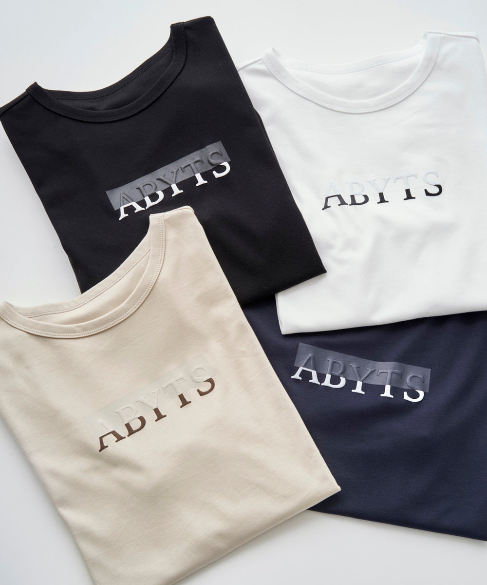 HALF BOX LOGO T-SHIRT (受注予約受付終了) – ABYTS