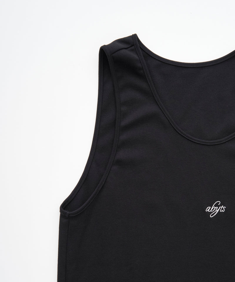 CHAIN STITCH LOGO TANK TOP