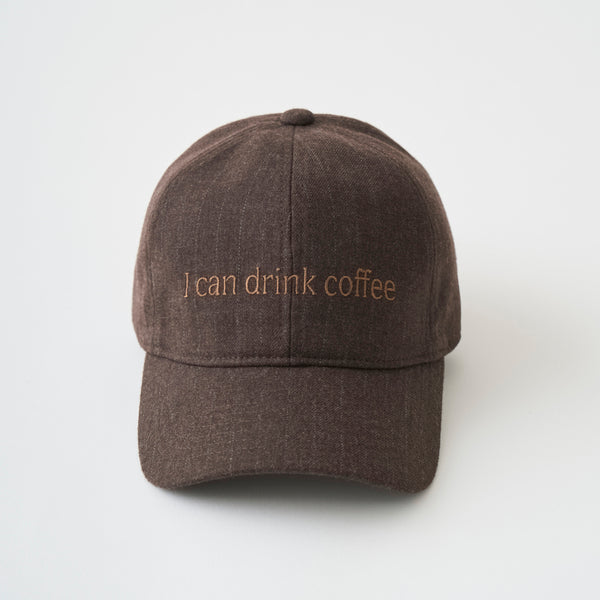 ABYTS I can drink coffee キャップ　ブラウン 0714_abyts_0128_d2b52e7e-2f09-