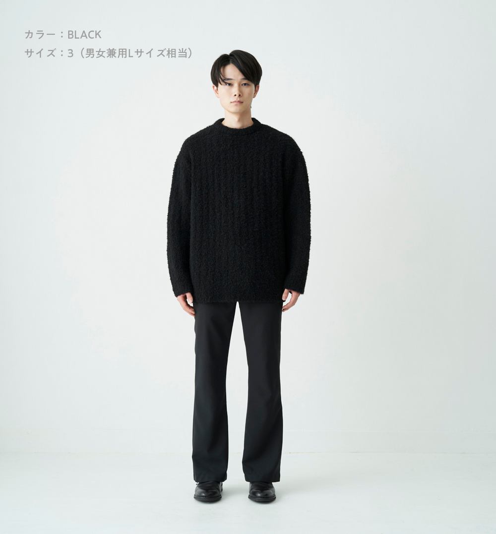 佐藤健プロデュースabytsタートルニットブラックサイズ2 NORDIC TURTLE