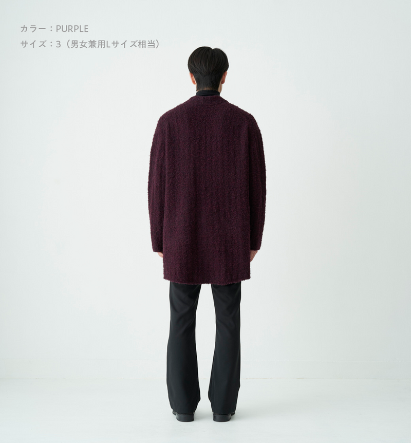 佐藤健 ABYTS BOA KNIT PULLOVER ブラック 佐藤健 ABYTS BOA KNIT PULLOVER ブラック