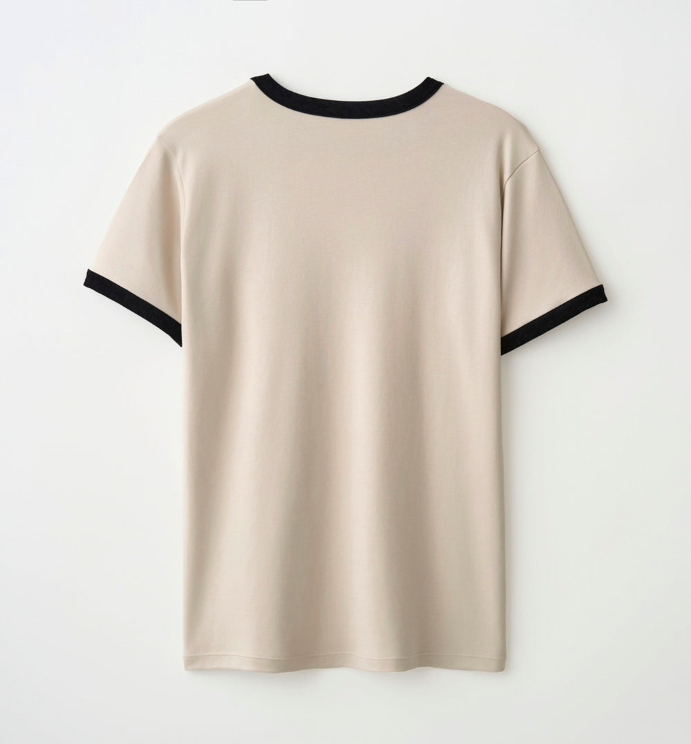 佐藤健 ABYTS RINGER NECK Tシャツ ホワイト RINGER T-SHIRT (受注予約受付終了) – ABYTS