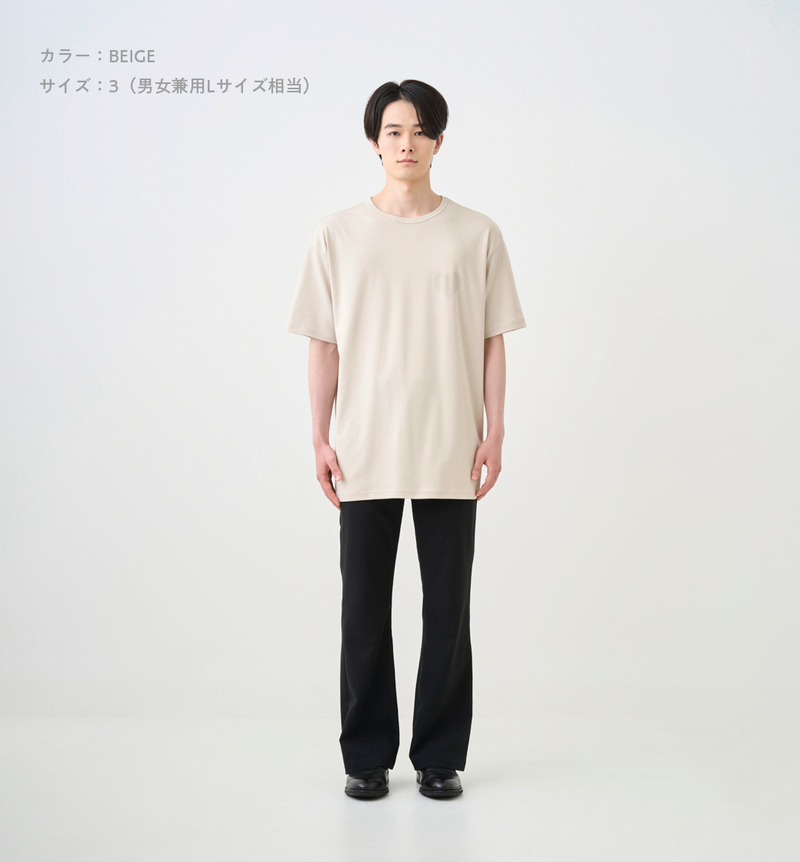 HEART PRINT LOGO T-SHIRT