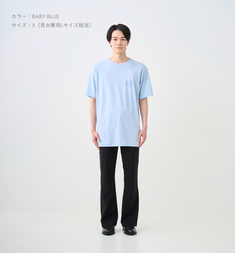 HEART PRINT LOGO T-SHIRT