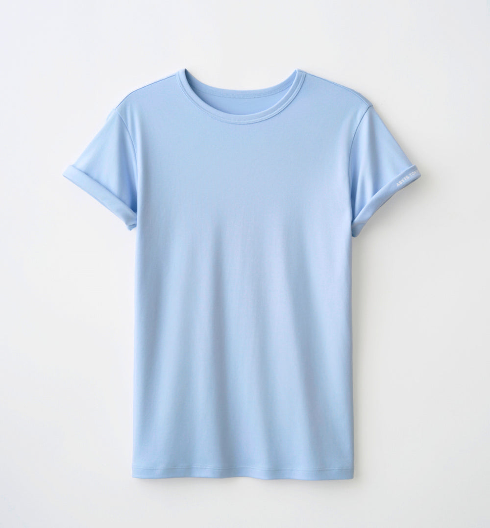 TURN UP SLEEVE LOGO T-SHIRT (受注予約受付終了) – ABYTS