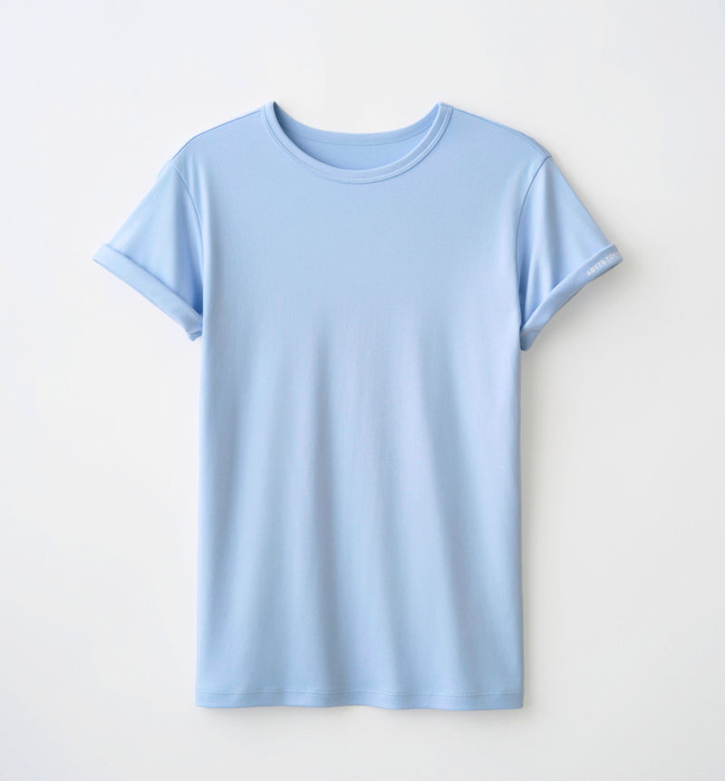 TURN UP SLEEVE LOGO T-SHIRT (受注予約受付終了)