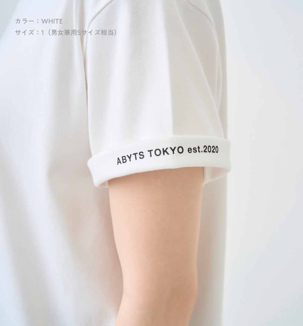 TURN UP SLEEVE LOGO T-SHIRT (受注予約受付終了) – ABYTS