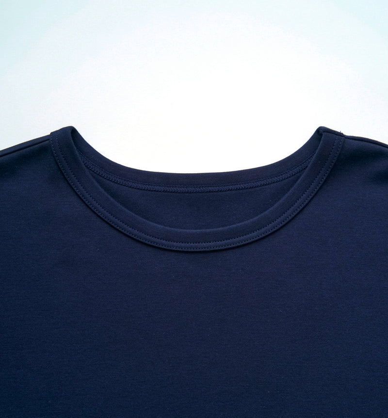 TURN UP SLEEVE LOGO T-SHIRT (受注予約受付終了)