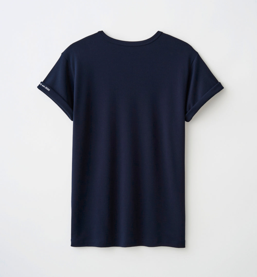 TURN UP SLEEVE LOGO T-SHIRT (受注予約受付終了) – ABYTS
