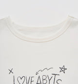 HAND DRAWN LONG SLEEVE T-SHIRT