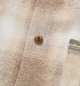 PANELLED CHECK SHIRT