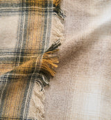 PANELLED CHECK SHIRT