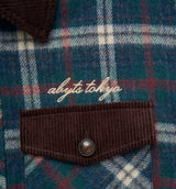 SHAGGY CHECK SHIRT JACKET