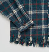 SHAGGY CHECK SHIRT JACKET