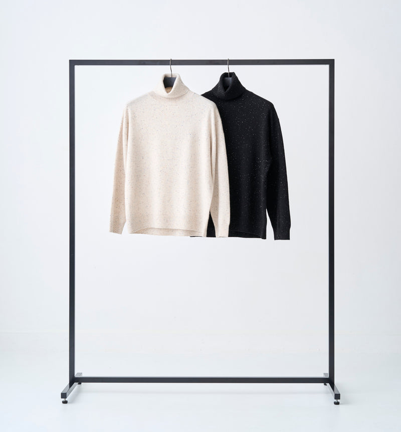 CASHMERE NEP TURTLE NECK KNIT (受注予約受付終了)