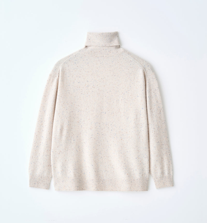 CASHMERE NEP TURTLE NECK KNIT (受注予約受付終了)