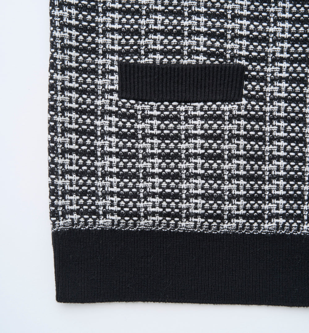 OVERSIZED TWEED KNIT CARDIGAN (受注予約受付終了) – ABYTS
