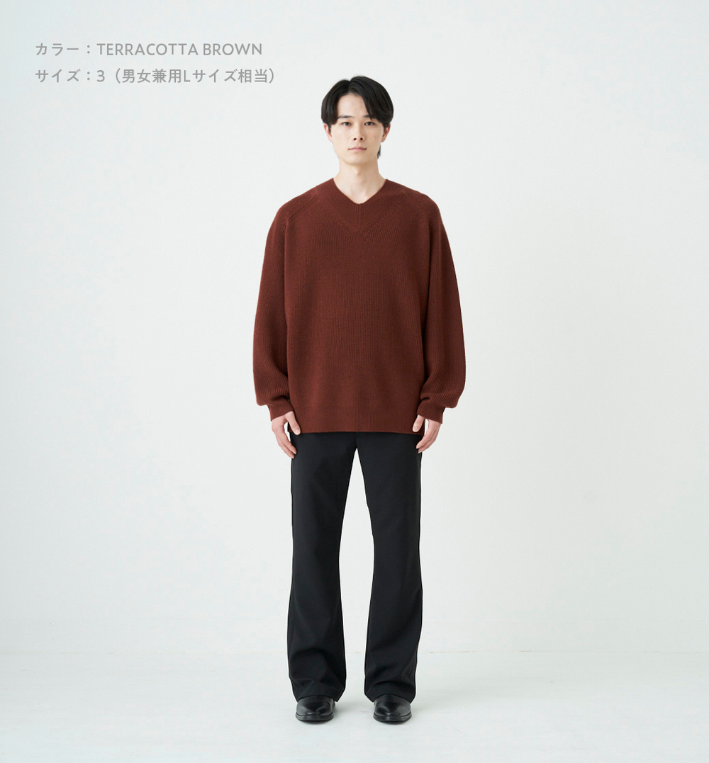WOOL V-NECK KNIT – ABYTS