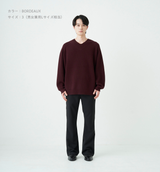 WOOL V-NECK KNIT（受注予約受付終了）