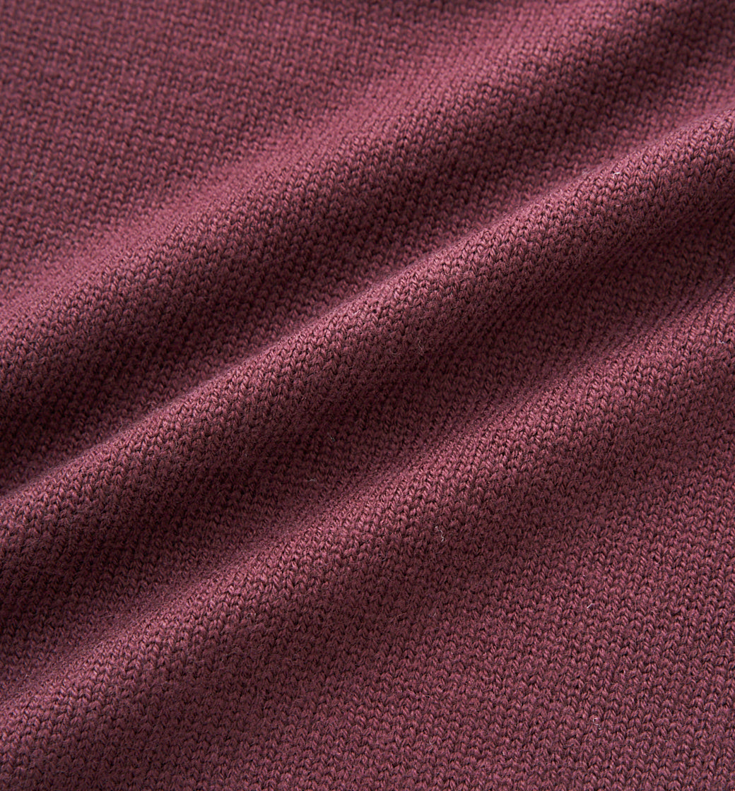 PLAIN STITCH HIGH NECK KNIT ABYTS