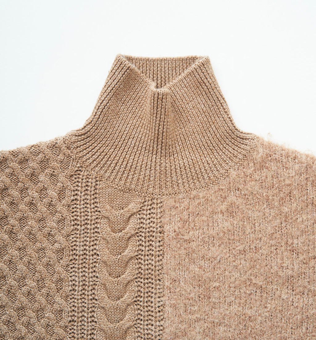 SWITCHING TURTLE NECK KNIT（受注予約受付中） – ABYTS