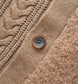 SWITCHING CABLE CARDIGAN（受注予約受付終了）