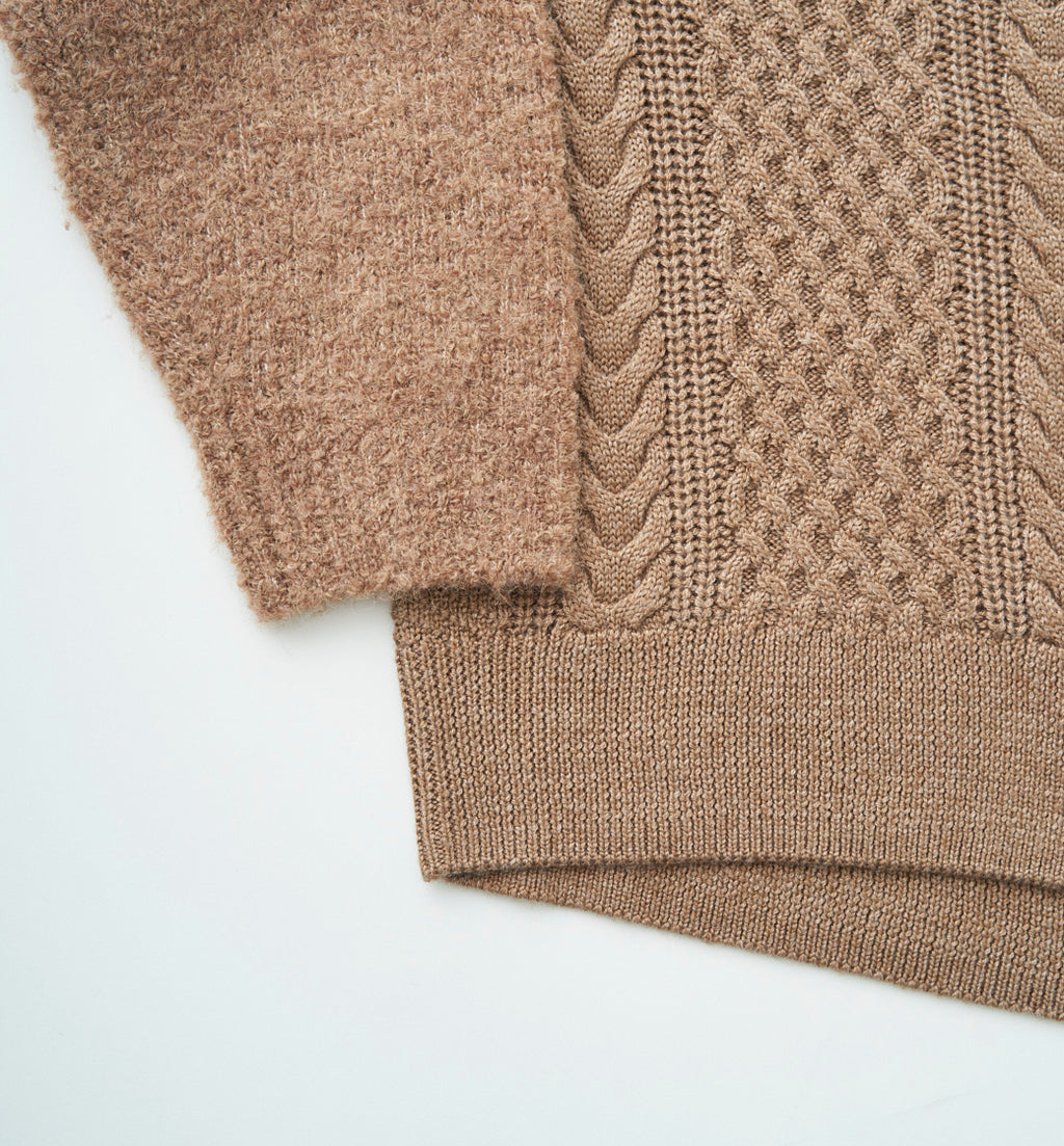 SWITCHING CABLE CARDIGAN – ABYTS