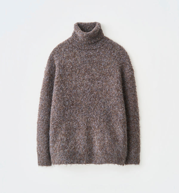 BOA MELANGE TURTLENECK KNIT (受注予約受付中)