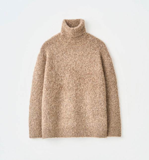 BOA MELANGE TURTLENECK KNIT (受注予約受付中)
