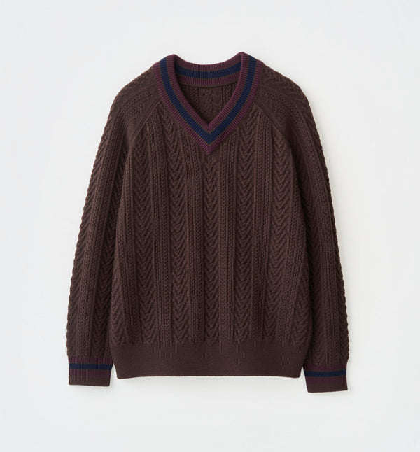 TILDEN V-NECK KNIT (受注予約受付中)