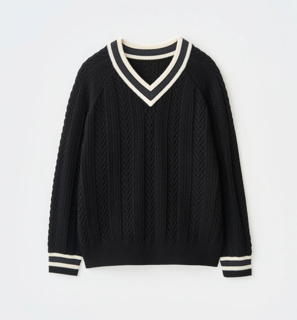 TILDEN V-NECK KNIT (受注予約受付中)