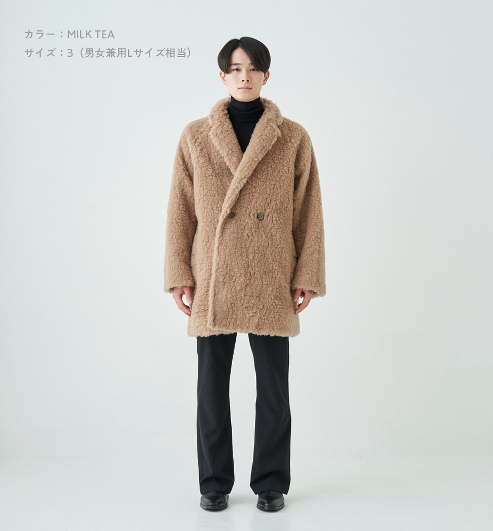 SALE】Cashmere Beaver Chester Coat