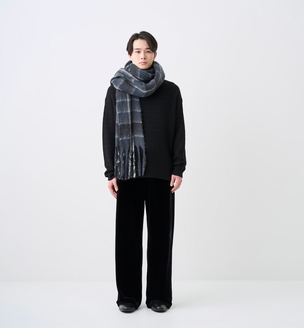 佐藤健 ABYTS チェック カシミアストール SHAGGY CHECK STOLE(受注予約受付終了) – ABYTS