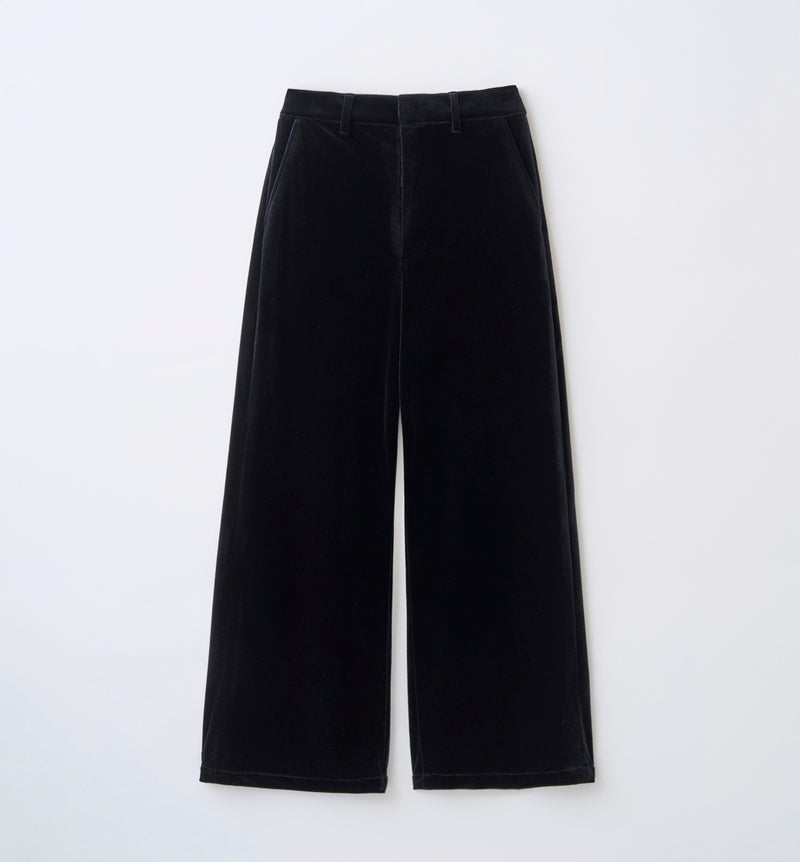 VELOUR SEMI WIDE PANTS(受注予約受付終了)