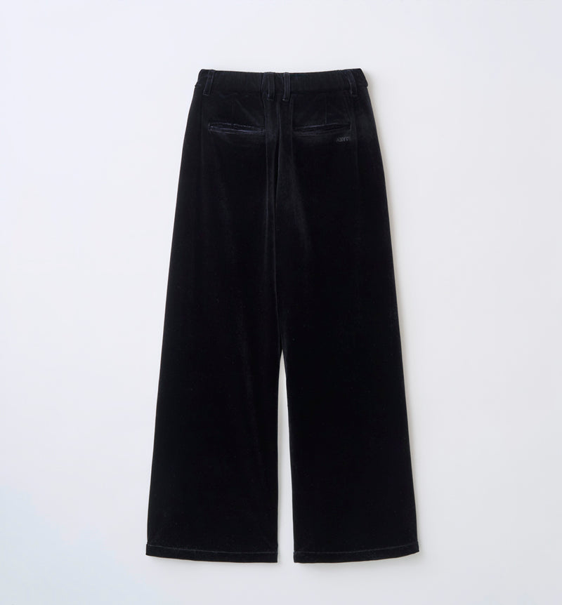 VELOUR SEMI WIDE PANTS(受注予約受付終了)