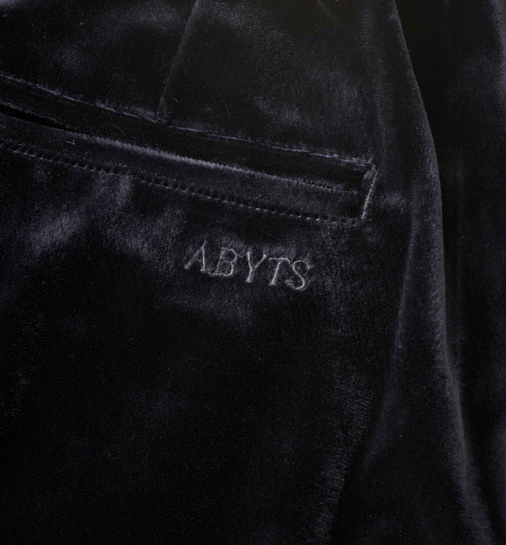 VELOUR SEMI WIDE PANTS(受注予約受付終了) – ABYTS