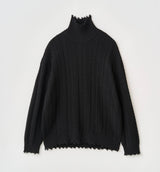 DAMAGED HIGHNECK KNIT (受注予約受付中)