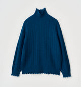 DAMAGED HIGHNECK KNIT (受注予約受付中)