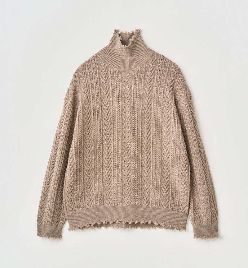 DAMAGED HIGHNECK KNIT – ABYTS