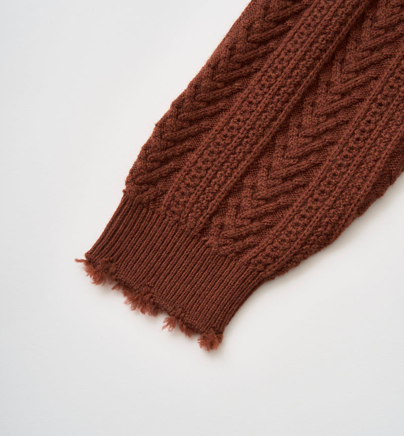 DAMAGED HIGHNECK KNIT – ABYTS