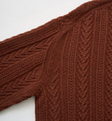 DAMAGED HIGHNECK KNIT (受注予約受付中)