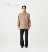 BOA MELANGE TURTLENECK KNIT