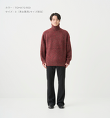 BOA MELANGE TURTLENECK KNIT