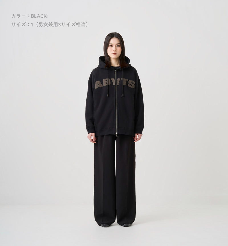 希少　abyts logo zip up hoodie サイズ1 新品　タグ付き LOGO ZIP UP HOODIE – ABYTS